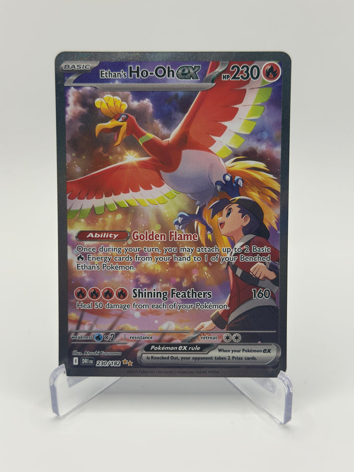 Pokemon Ethan's Ho-Oh EX 230/182