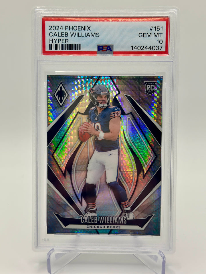2024 Phoenix Caleb Williams Hyper RC PSA 10