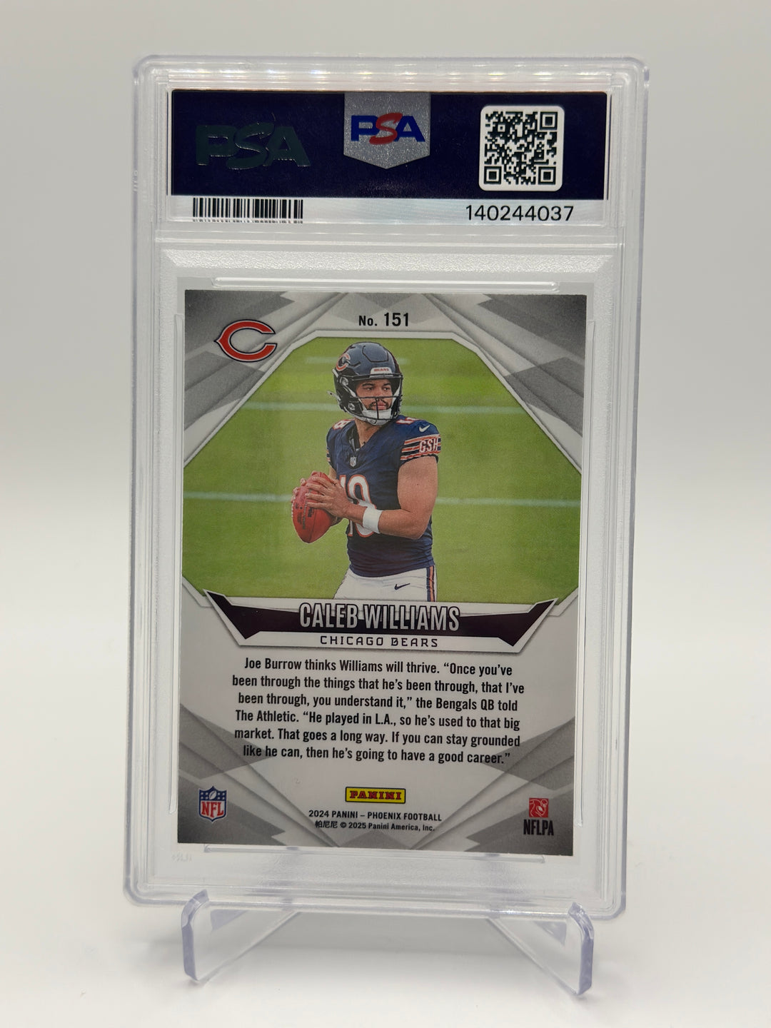 2024 Phoenix Caleb Williams Hyper RC PSA 10