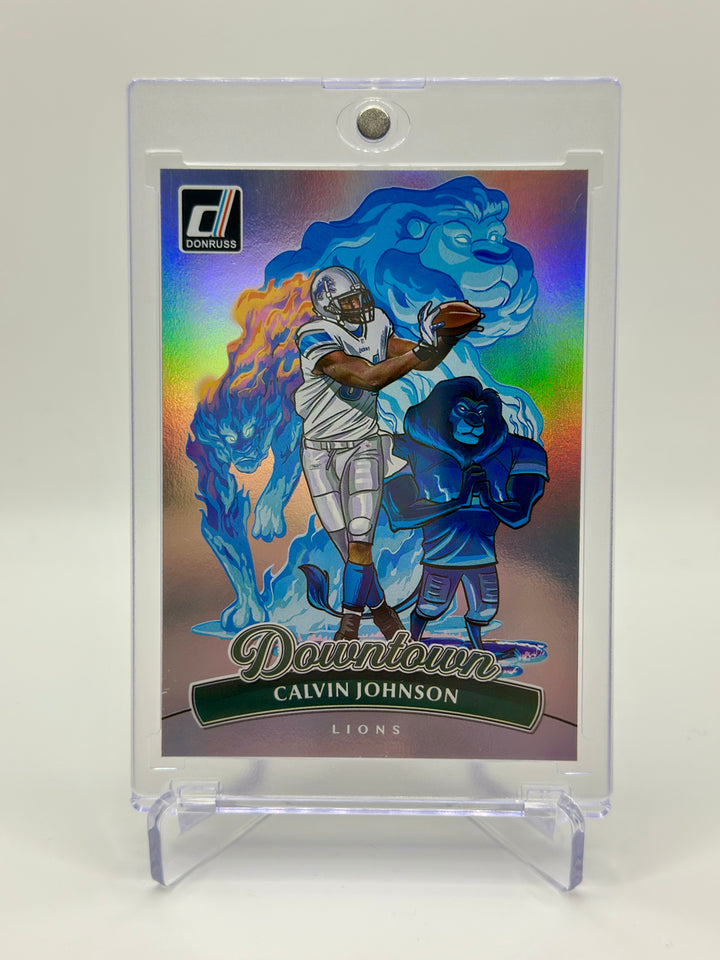 2025 Donruss Calvin Johnson Downtown #4