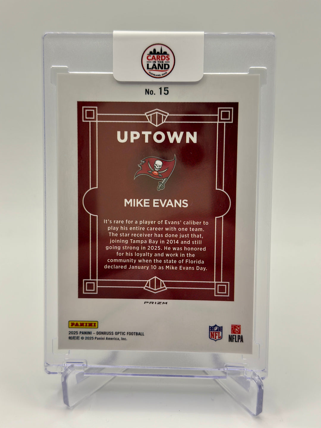 2025 Optic Mike Evans Uptown #15