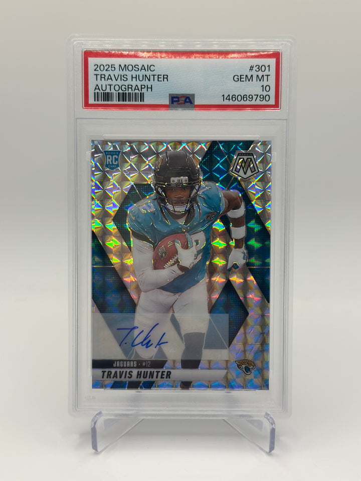 2025 Mosaic Travis Hunter Auto PSA 10