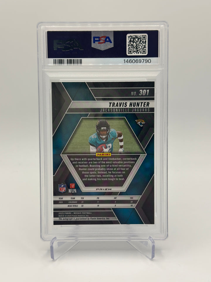 2025 Mosaic Travis Hunter Auto PSA 10