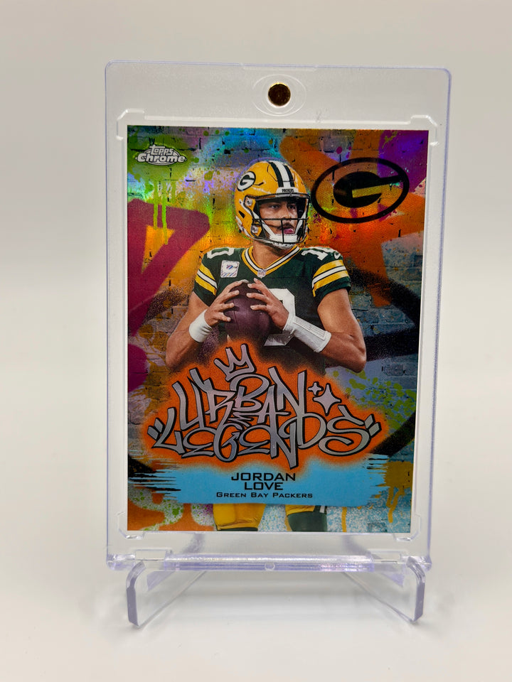 2025 Topps Chrome Jordan Love Urban Legends #UL-5