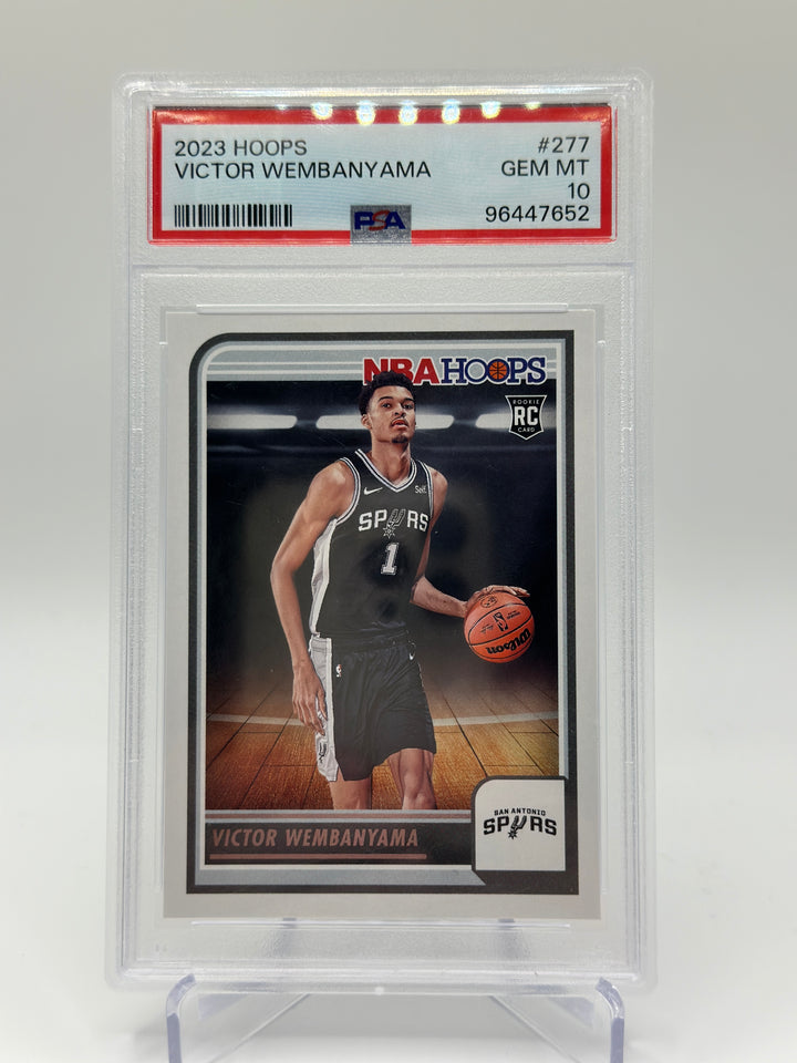 2023 Hoops Victor Wembanyama #277 PSA 10