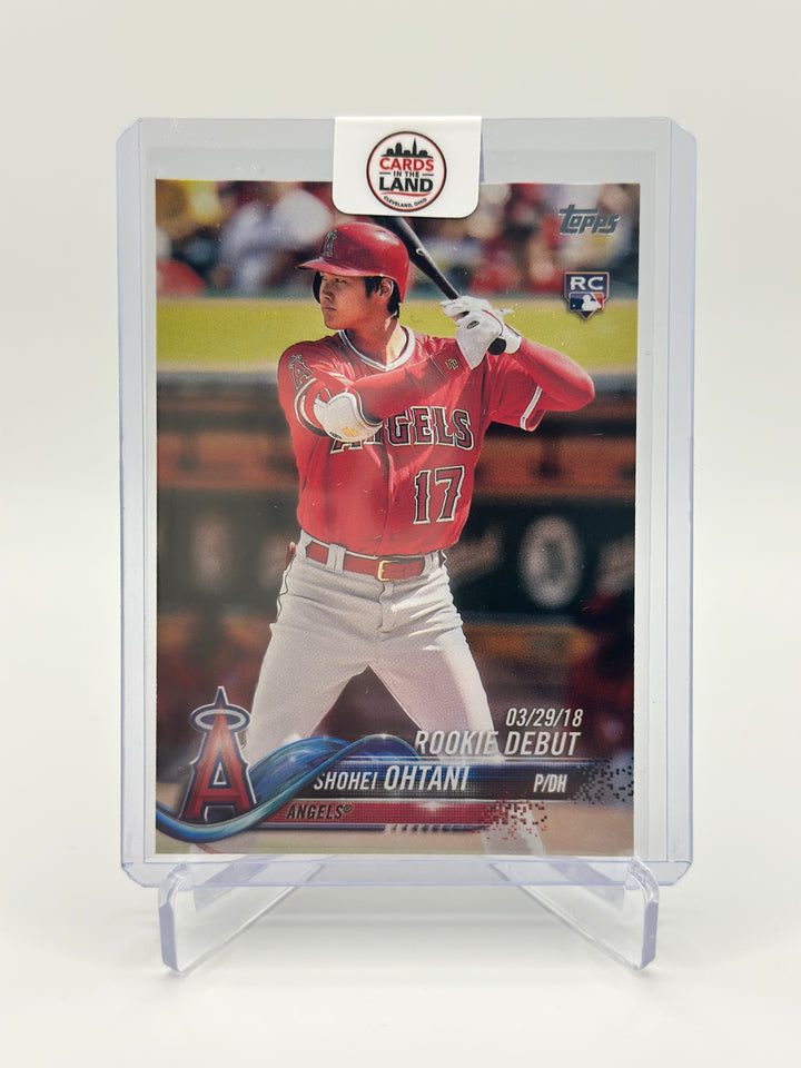 2018 Topps Update Series - Rookie Debut Shohei Ohtani #US285 (RC)