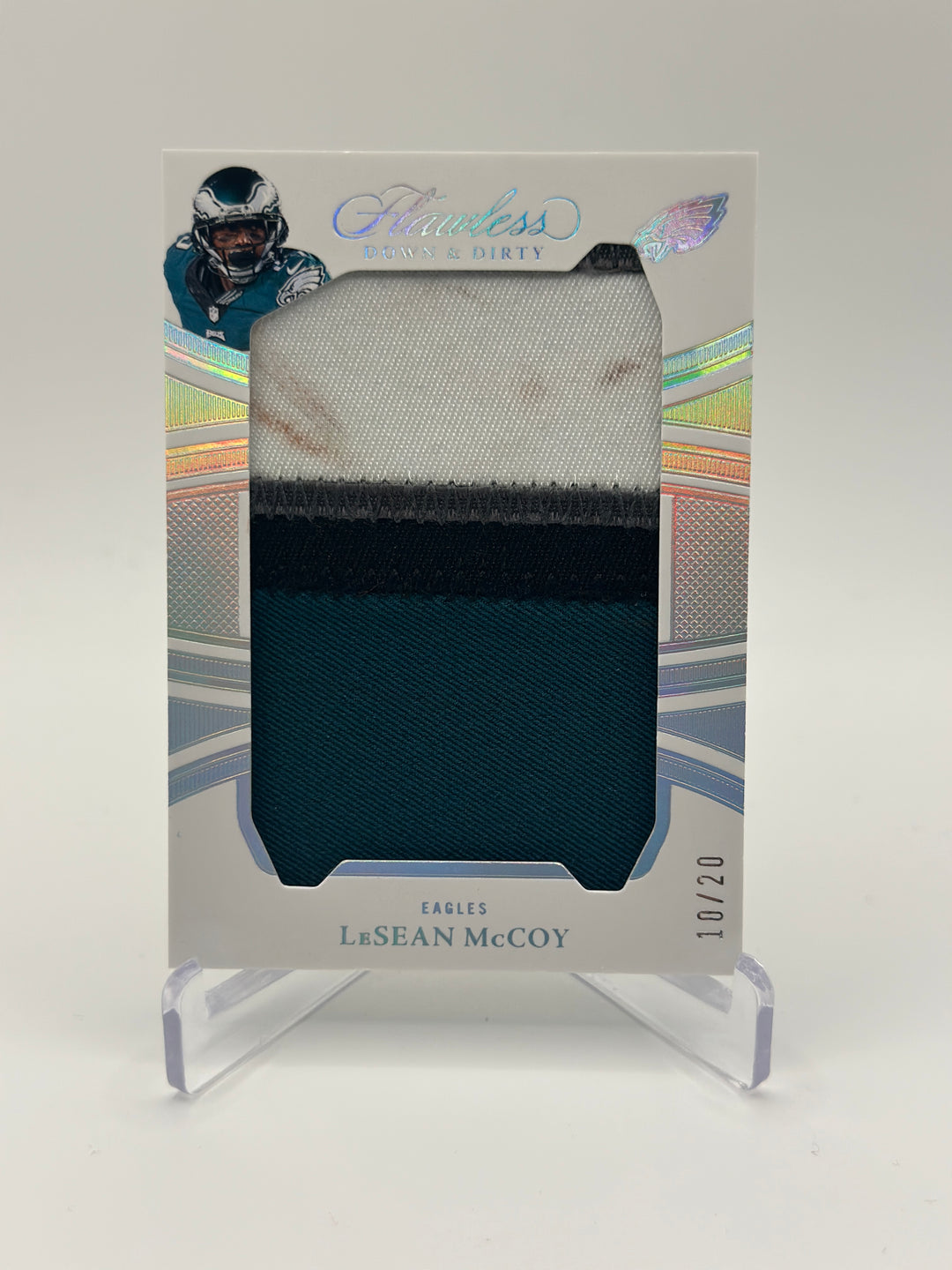 2025 Flawless LeSean McCoy Down & Dirty Patch /20
