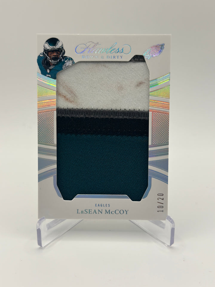 2025 Flawless LeSean McCoy Down & Dirty Patch /20