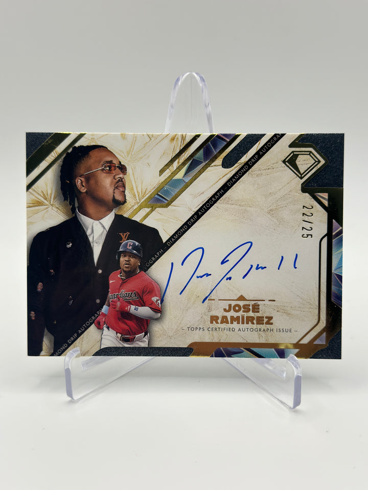 2025 Topps Diamond Icons Jose Ramirez Auto /25