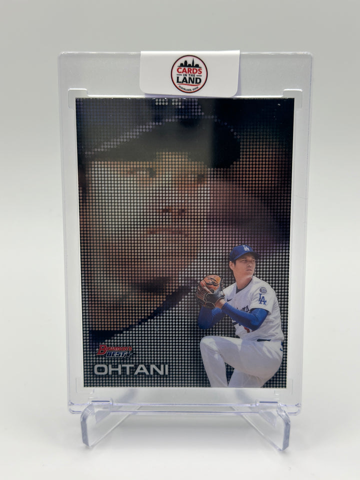2025 Bowman Bests Shohei Ohtani Pixel Portraits