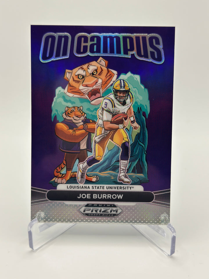2025 Prizm Draft Picks Joe Burrow On Campus