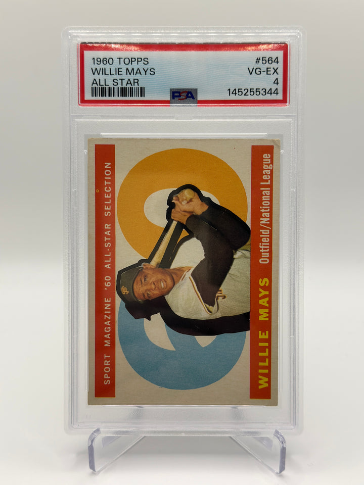 1960 Topps Willie Mays All Star #564 PSA 4