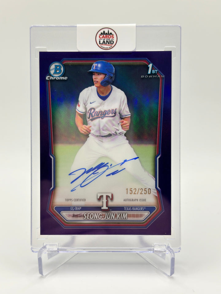 2026 Bowman Chrome Seong-Jun Kim Purple Auto /250