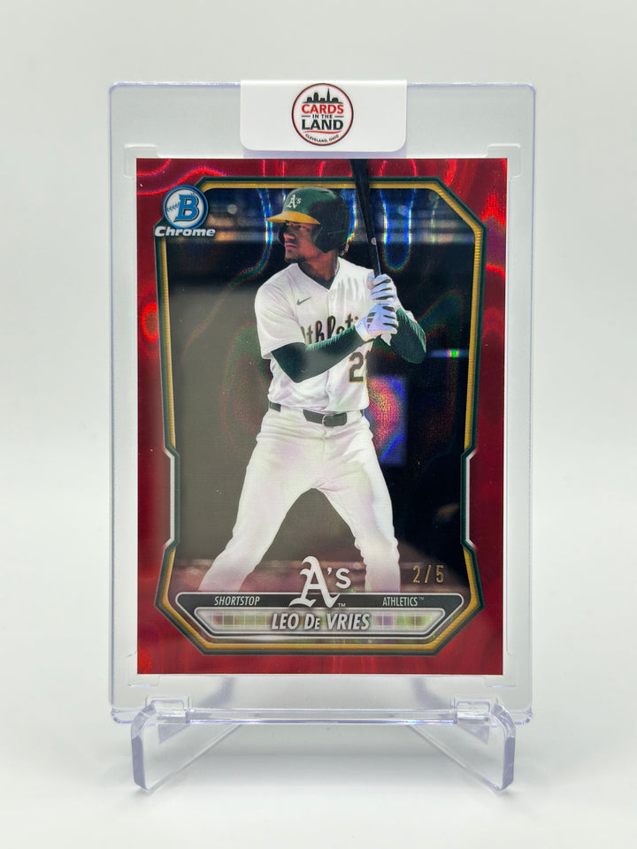 2026 Bowman Chrome Leo De Vries /5