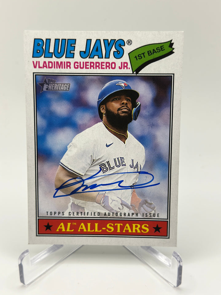 2025 Topps Heritage Vladimir Guerrero Jr. Auto