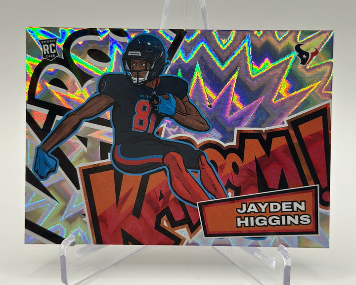 2025 Absolute Jayden Higgins Kaboom #36
