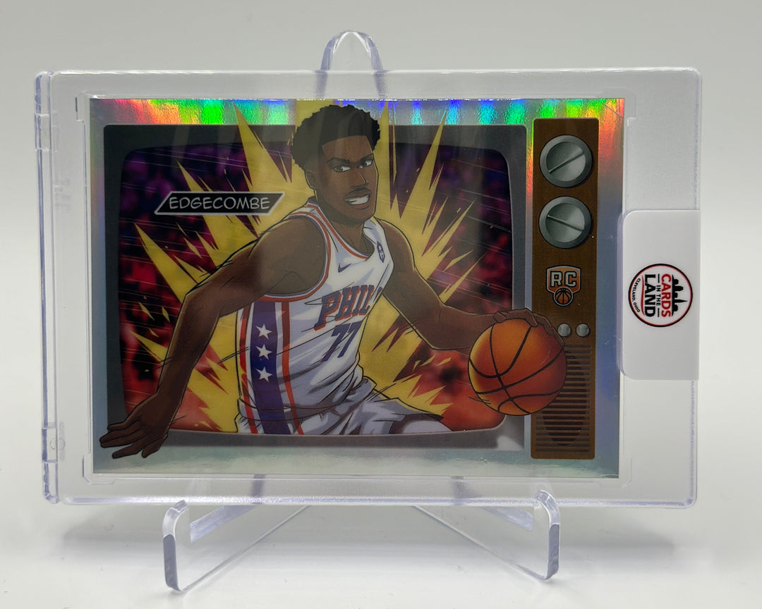 2025-26 Bowman Chrome VJ Edgecombe #NBA-A21 Anime