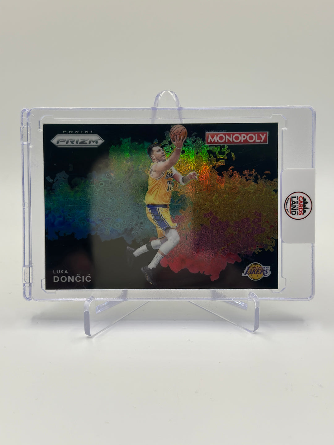 2024-25 Panini Prizm Monopoly Luka Doncic Black Color Blast Case Hit SSP
