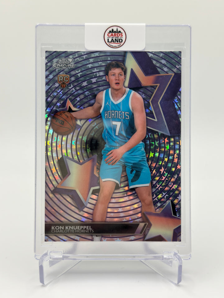 2025-26 Topps Cosmic Chrome Kon Knueppel #SF34 Starfractor