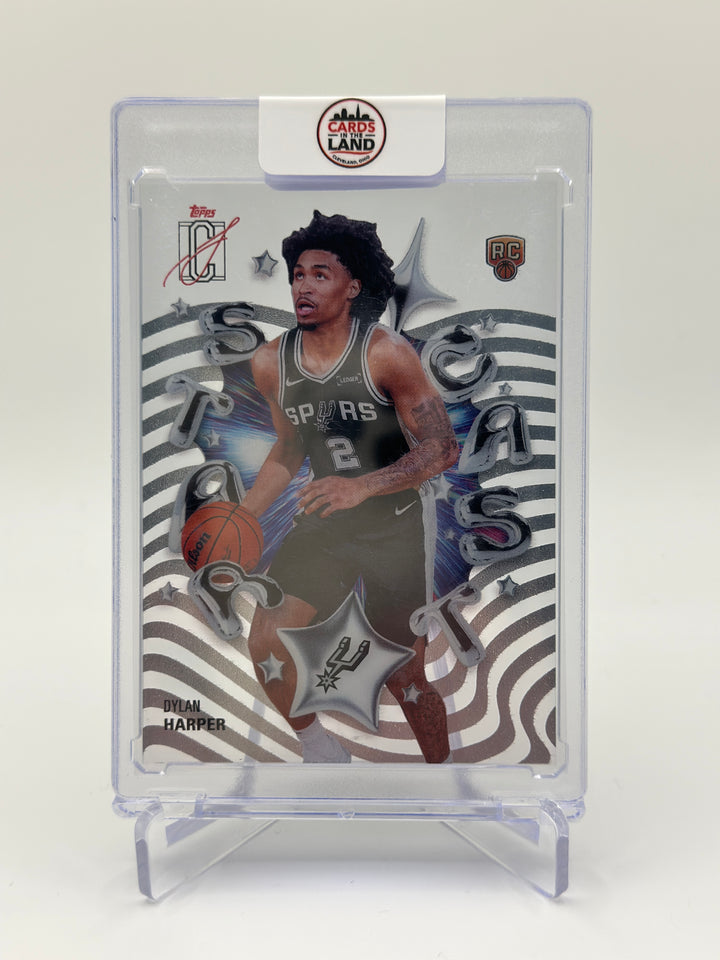 2025-26 Topps Signature Class Dylan Harper Star Cast #SC-22