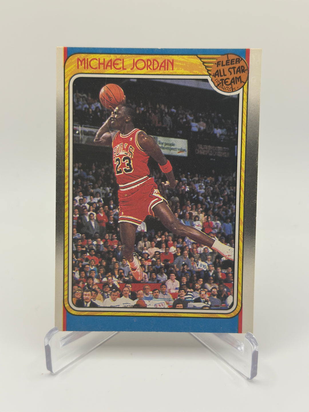 1988 Fleer All Star Team Micheal Jordan #120