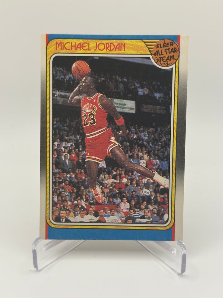 1988 Fleer All Star Team Micheal Jordan #120