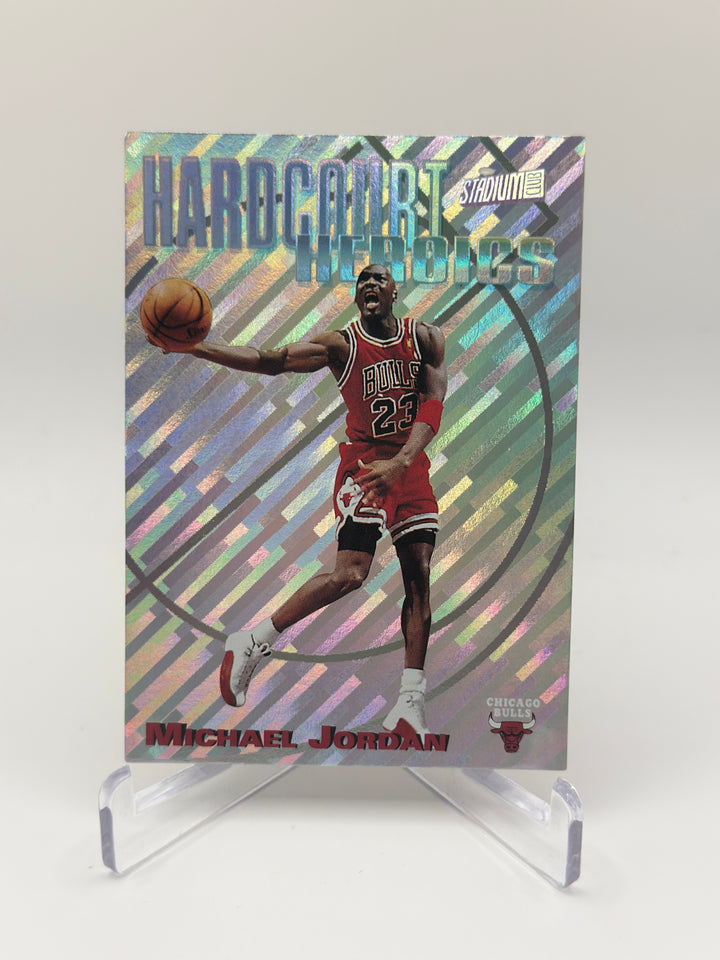 1997-98 Topps Stadium Club - Hardcourt Heroics Michael Jordan #H1