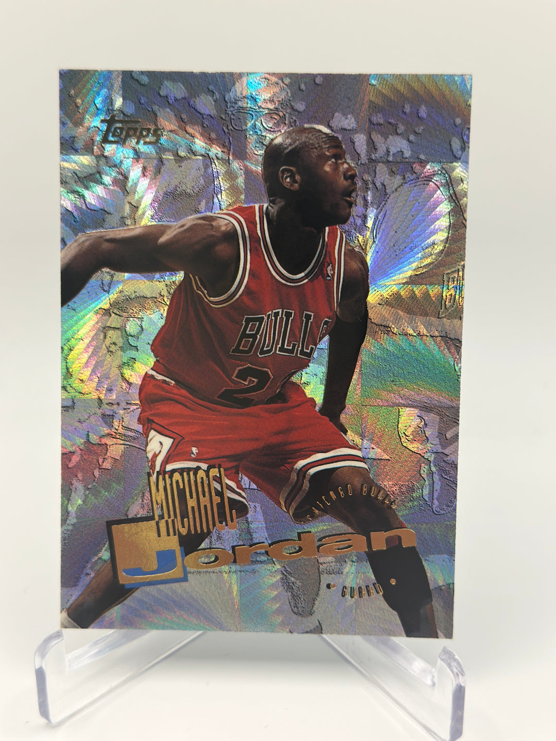 1995-96 Topps Michael Jordan Power Boosters #277