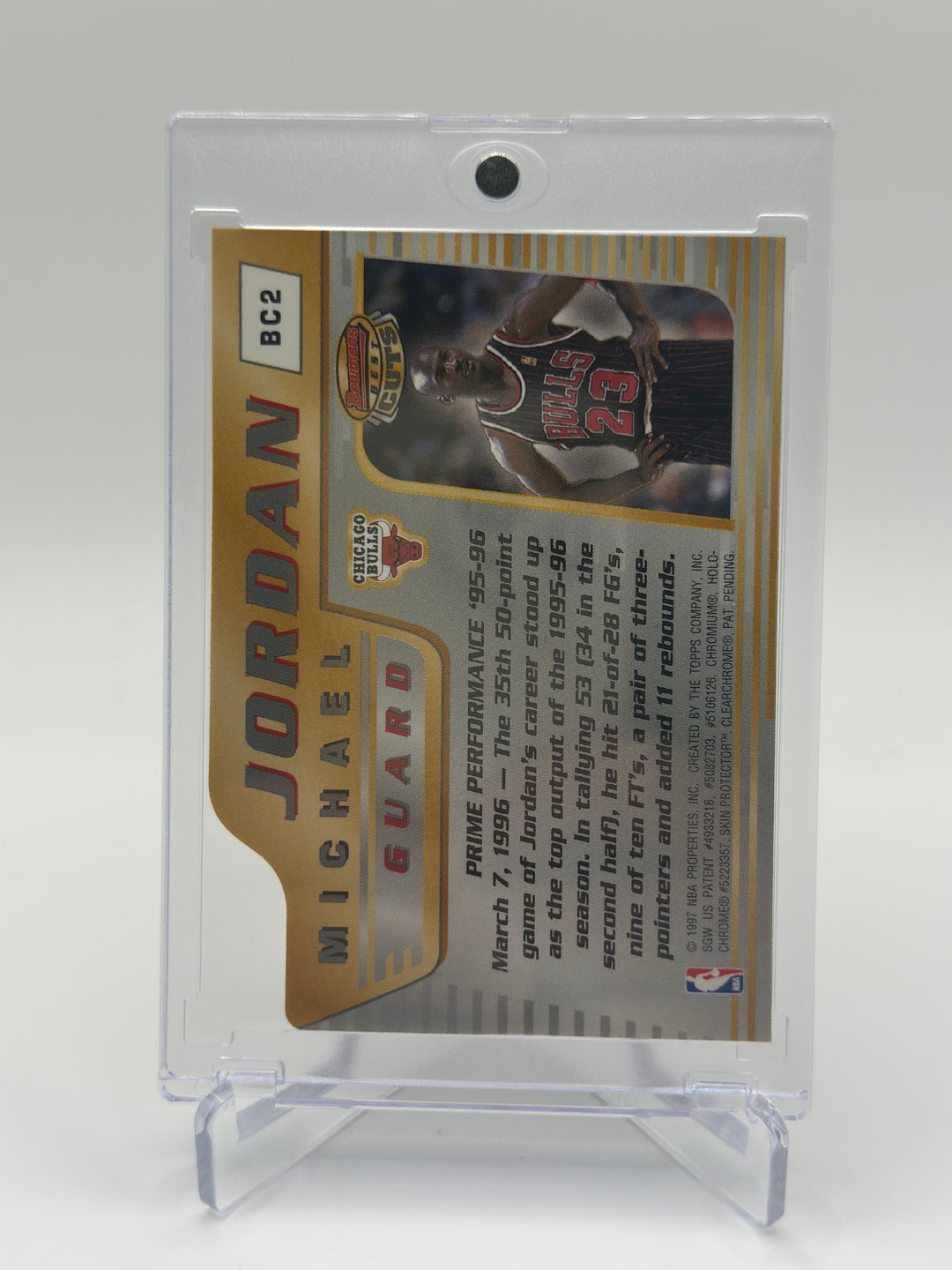 1996-97 Bowman's Best Michael Jordan Cuts #BC2