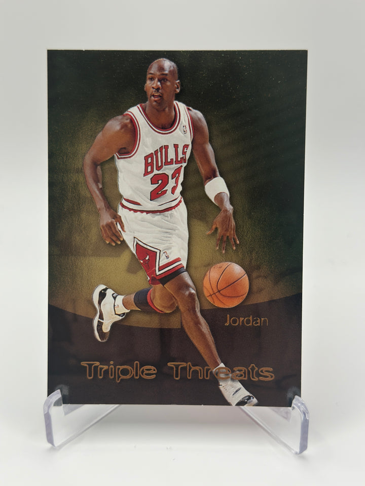 1996-97 Skybox Premium - Triple Threats Michael Jordan #TT11