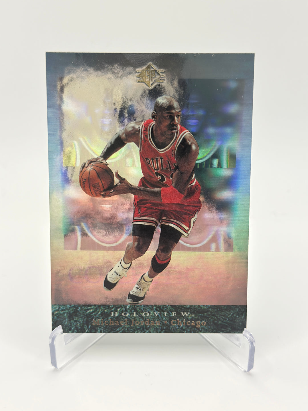 1995-96 SP Holoview Premium Collection #5 Michael Jordan Bulls HOF