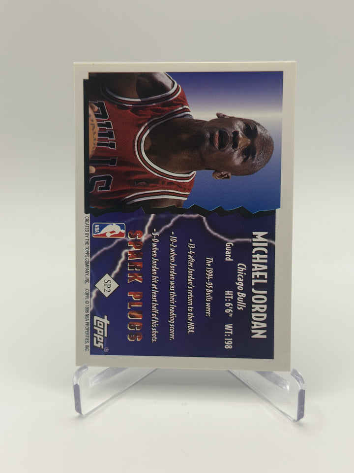 1995-96 Michael Jordan Topps Spark Plug #SP2