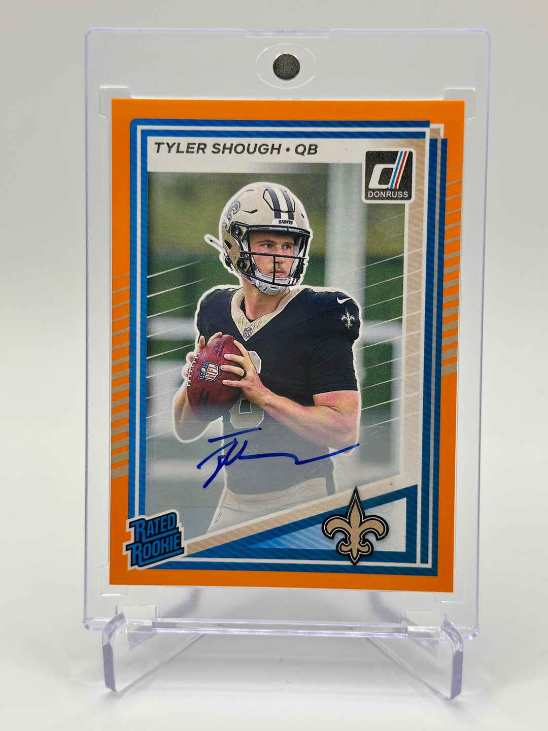 2025 Donruss Tyler Shough Orange Auto #304