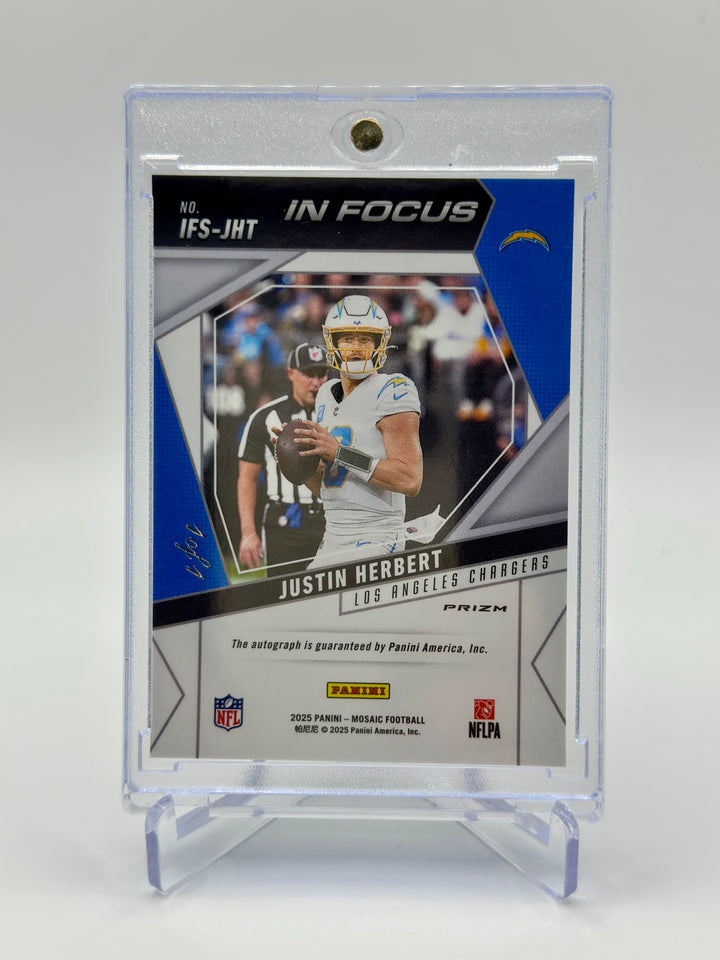 2025 Mosaic Justin Herbert In Focus Auto 1/1