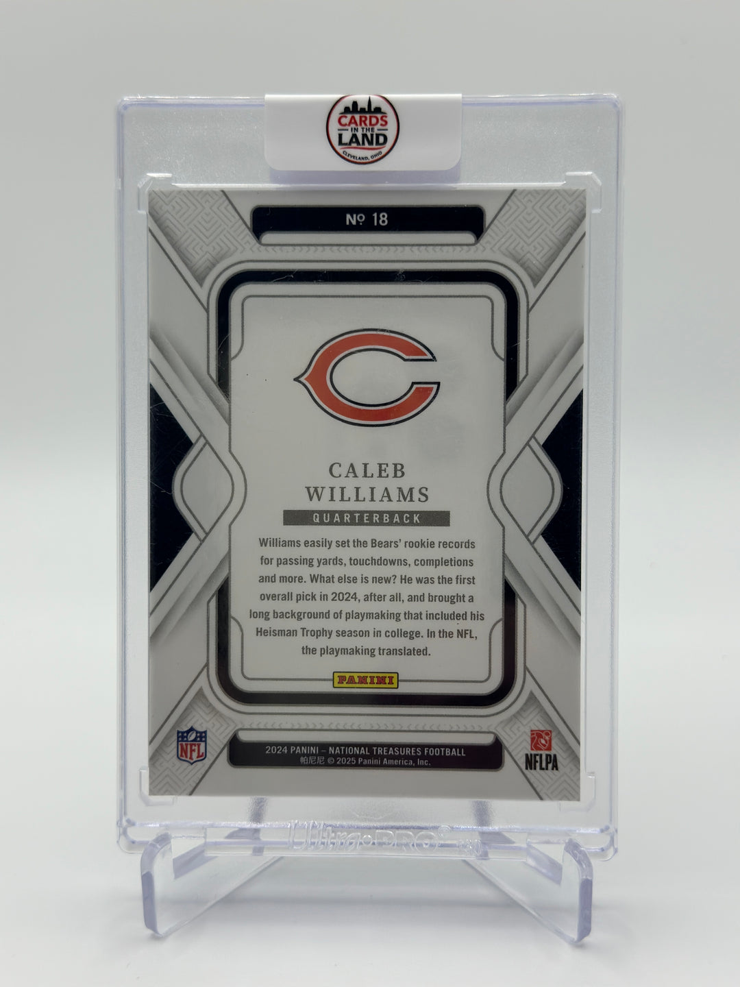2024 National Treasures Caleb Williams /15 RC