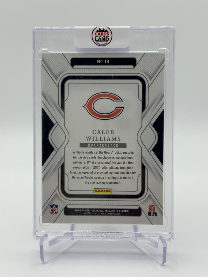 2024 National Treasures Caleb Williams /15 RC