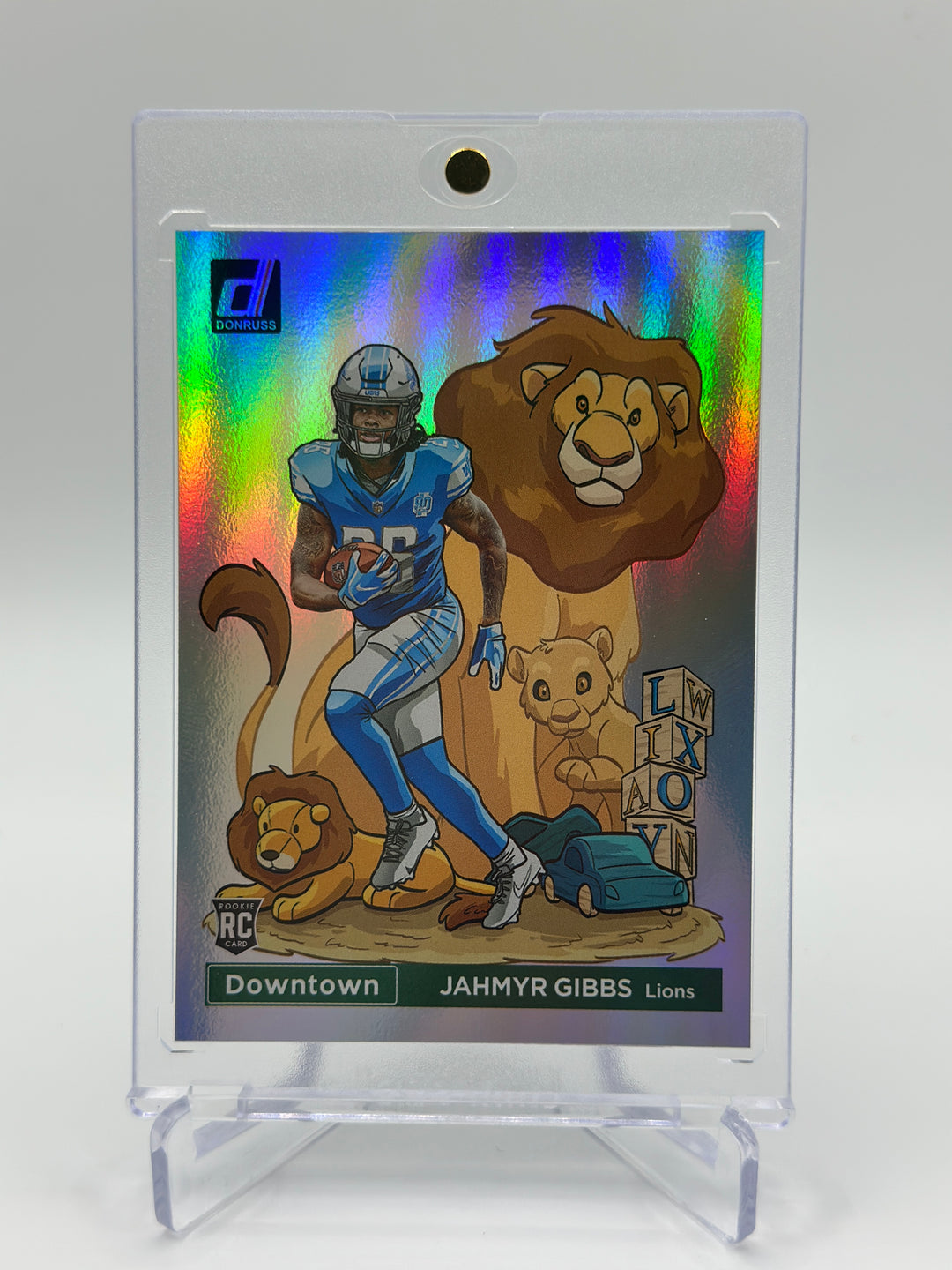2023 Donruss Jahmyr Gibbs Downtown #D11
