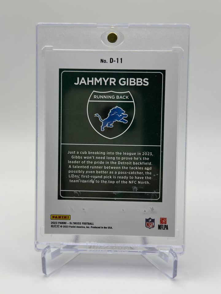 2023 Donruss Jahmyr Gibbs Downtown #D11