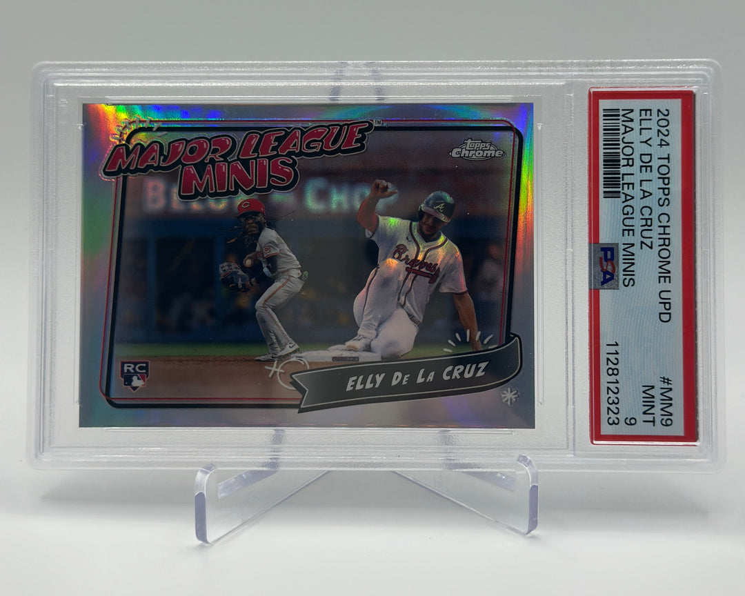 2024 Topps Chrome Update Elly De La Cruz Major Leage Minis #MM9 PSA 9