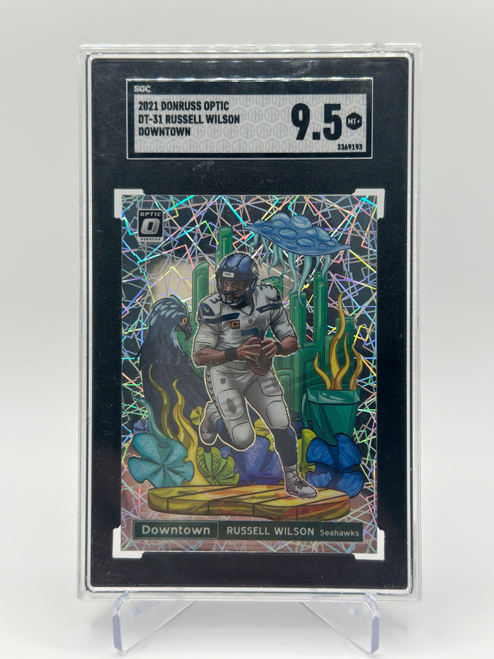 2021 Optic Russell Wilson Downtown SGC 9.5