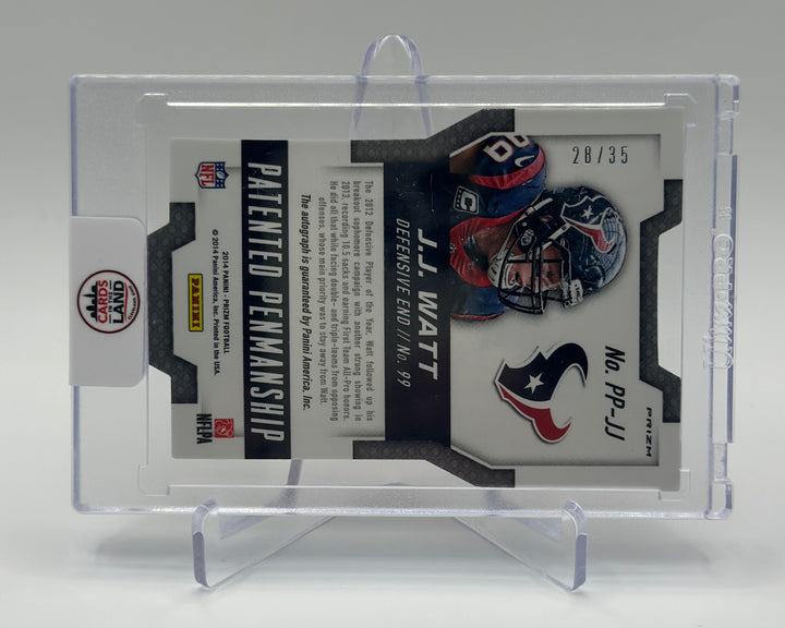2014 Prizm JJ Watt Auto /35