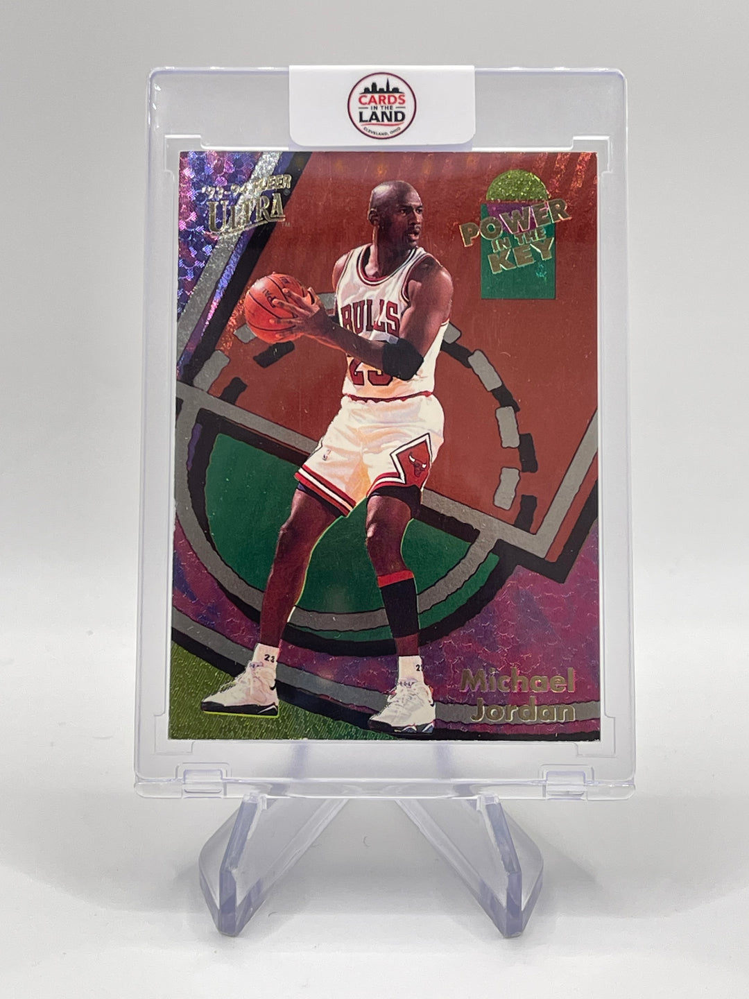 1993-94 Fleer Ultra Michael Jordan #2 Power in the Key