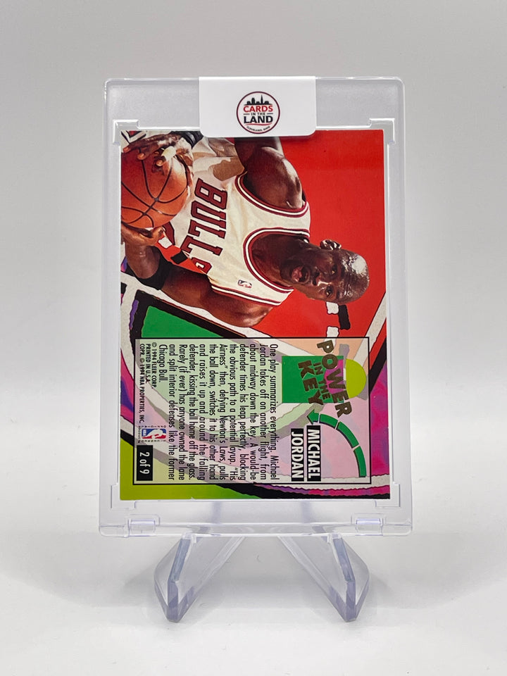 1993-94 Fleer Ultra Michael Jordan #2 Power in the Key