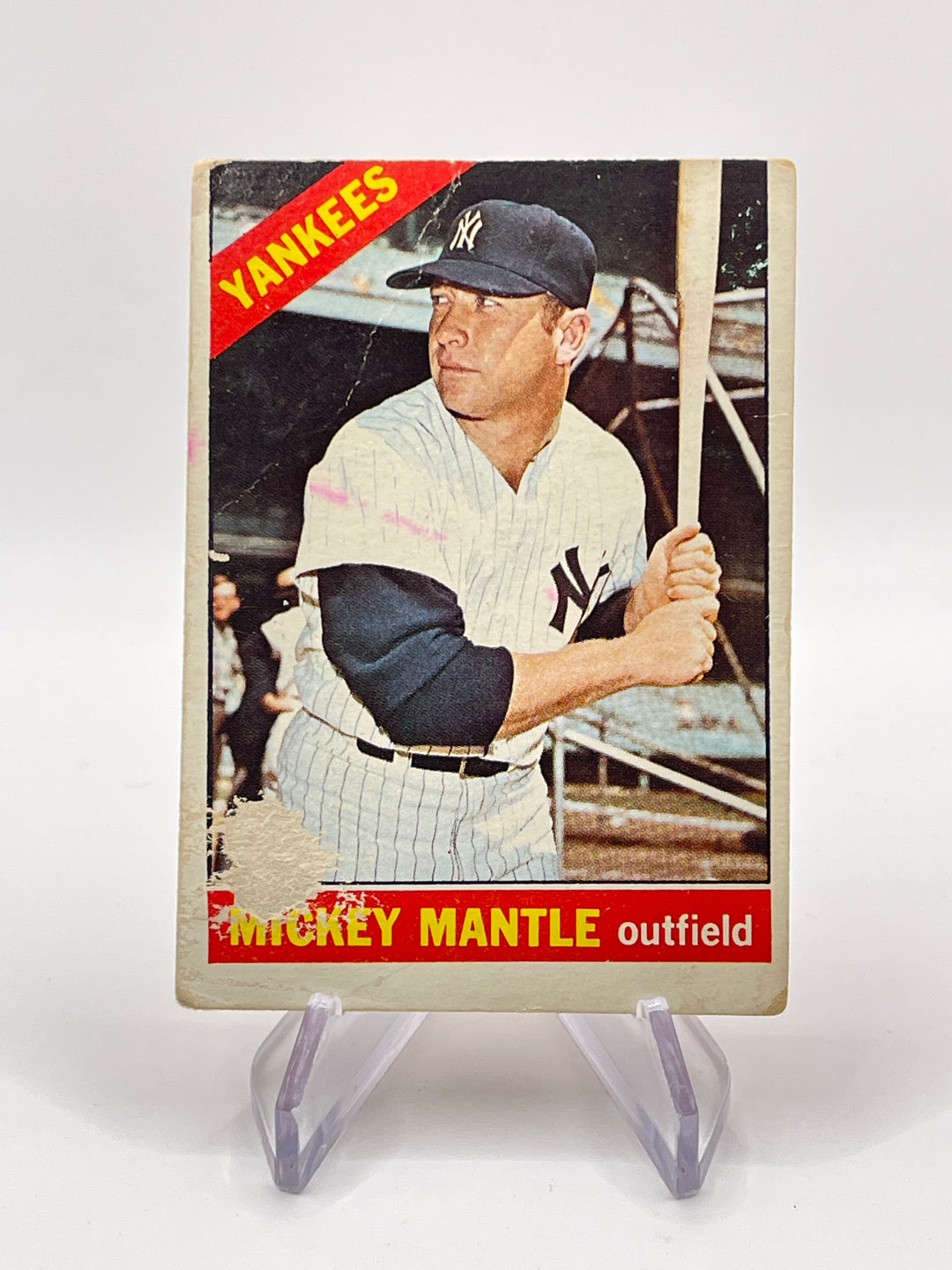 1966 Topps Mickey Mantle #50