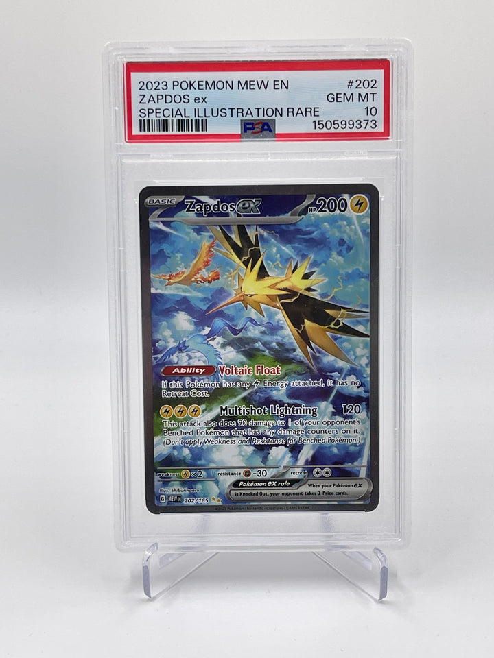 2023 Pokemon Mew EN Zapdos eX Special Illustration