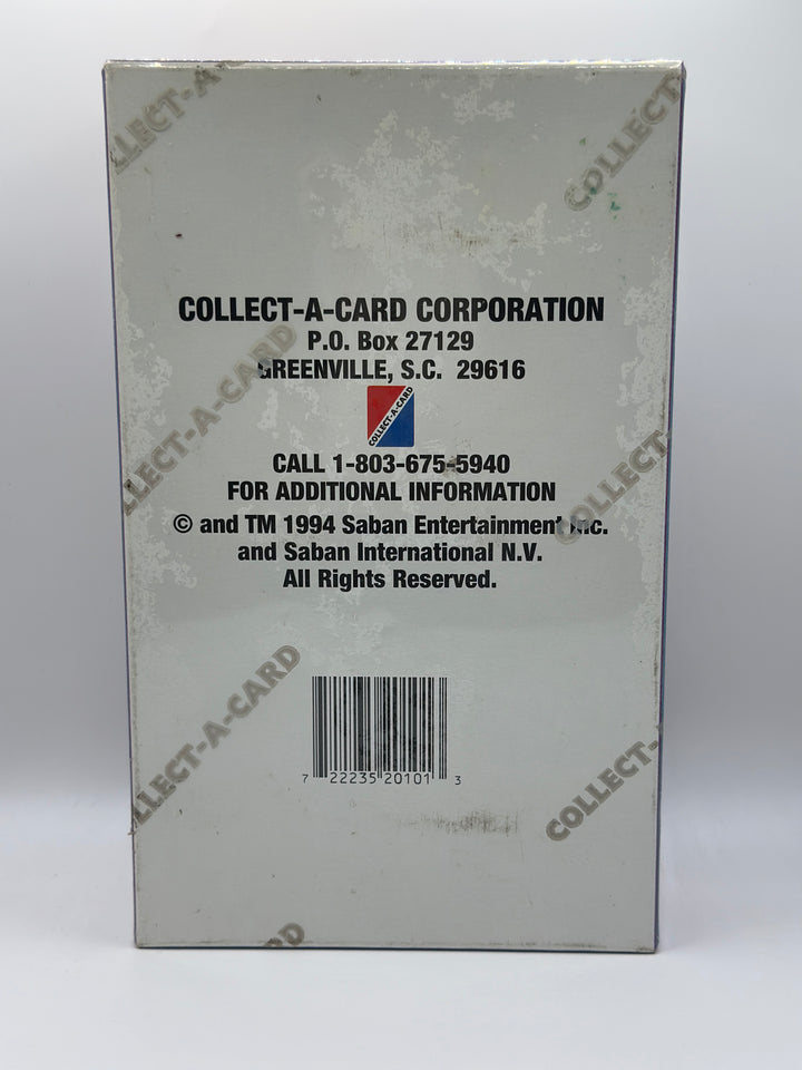 1994 Collect-A-Card Mighty Morphin Power Rangers Series 1 Cards Hobby Box