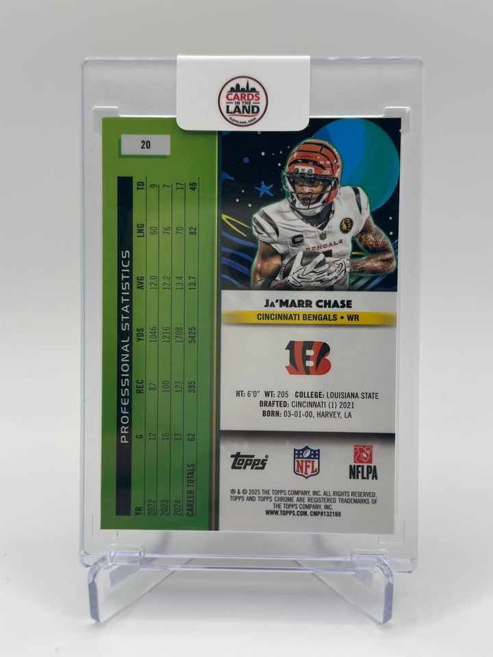 2025 Topps Cosmic Chrome JaMarr Chase /25