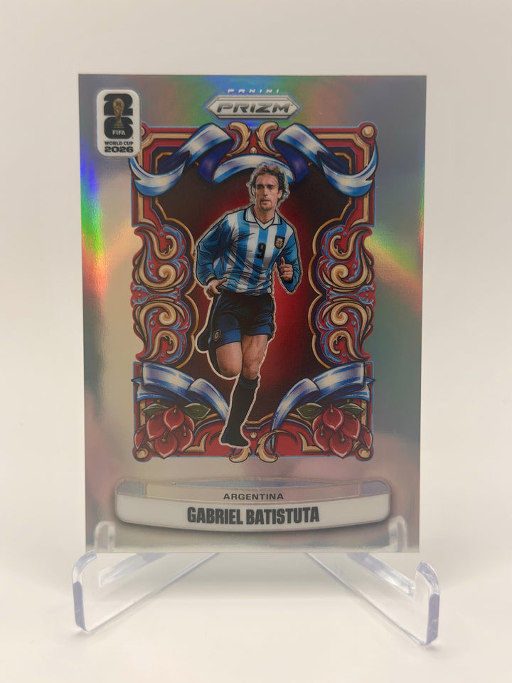 2026 Prizm FIFA World Cup Gabriel Batistuta National Landmarks #28