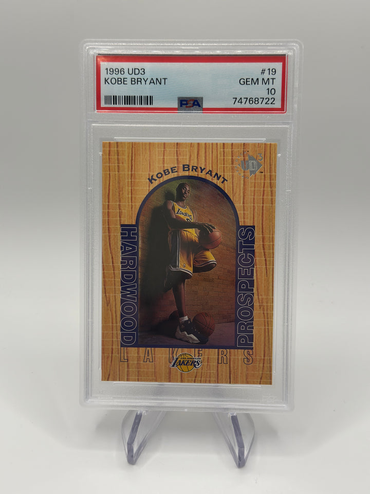 1996 UD3 Kobe Bryant #19 PSA 10