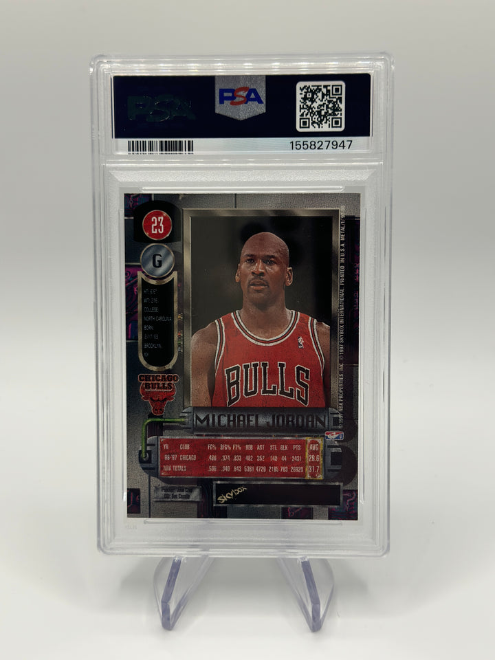 1997 Metal Universe Michael Jordan #23 PSA 6